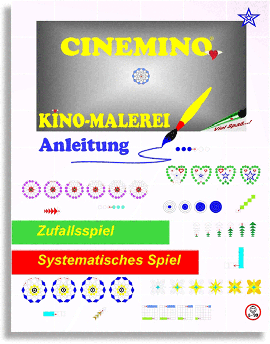 Cinemino Anleitung für die Kino - Malerei