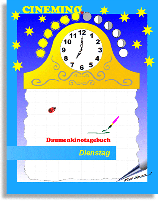 Cinemino Daumenkinotagebuch Dienstag