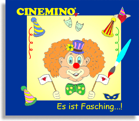 Cinemino Animation Es ist Fasching für Kinder, idealer Einstieg für Kinder ab 4 Jahren