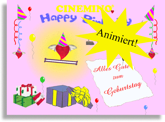 Cinemino Animation Happy Birthday