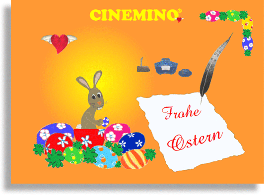 Cinemino Animation Ostern für uns alle, zauberhaftes gestaltetes Geschenk für das Osterfest